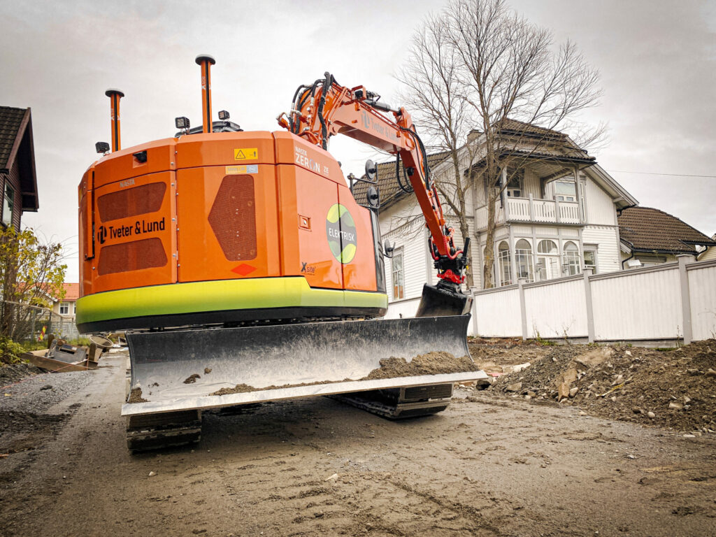 Elektriske gravemaskiner