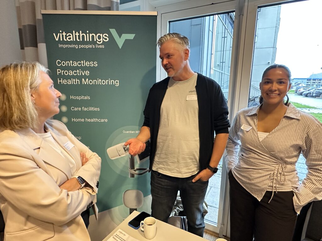 VitalThings forteller om sin løsning på robotteknologi konferanse
