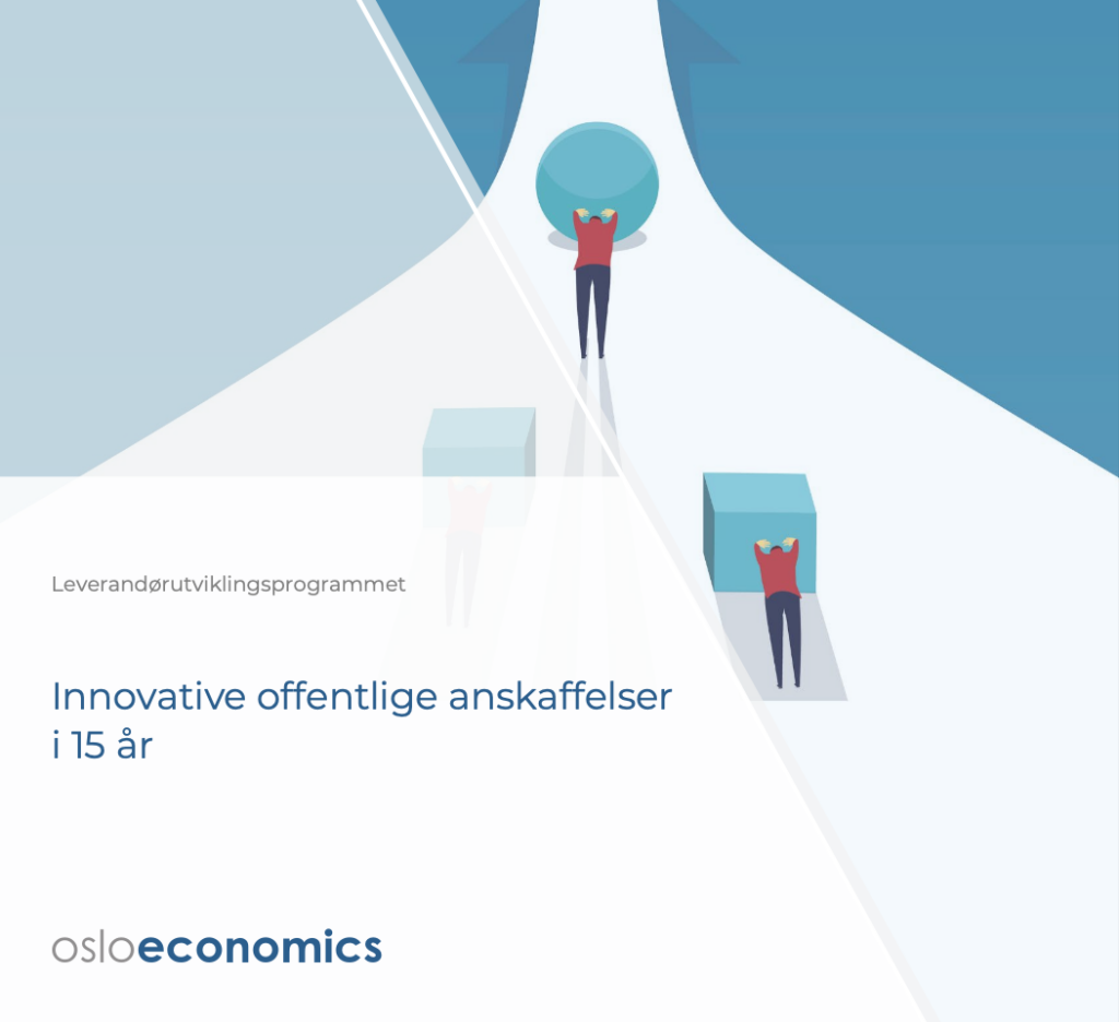 Forside Rapport Innovative offentlige anskaffelser i 15 år
