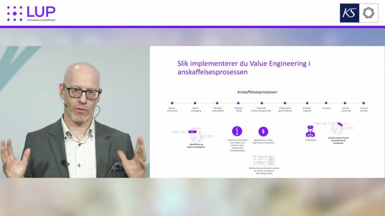Johan Englund LUP webinar innovasjon i kontraktsperioden